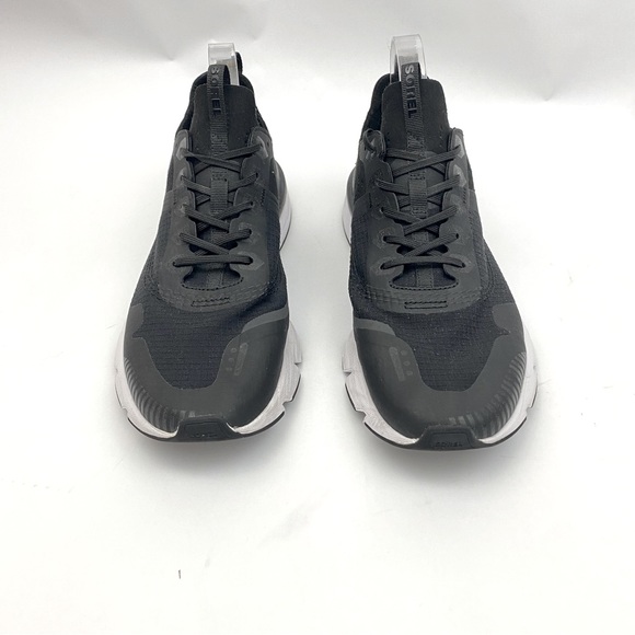 Sorel Mens Kinetic Ripstop Sneakers Color Black/White Midsoles. SZ 10 - Picture 2 of 11